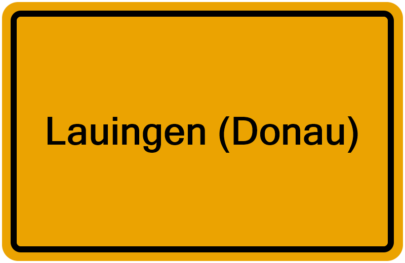 Handelsregisterauszug Lauingen (Donau)